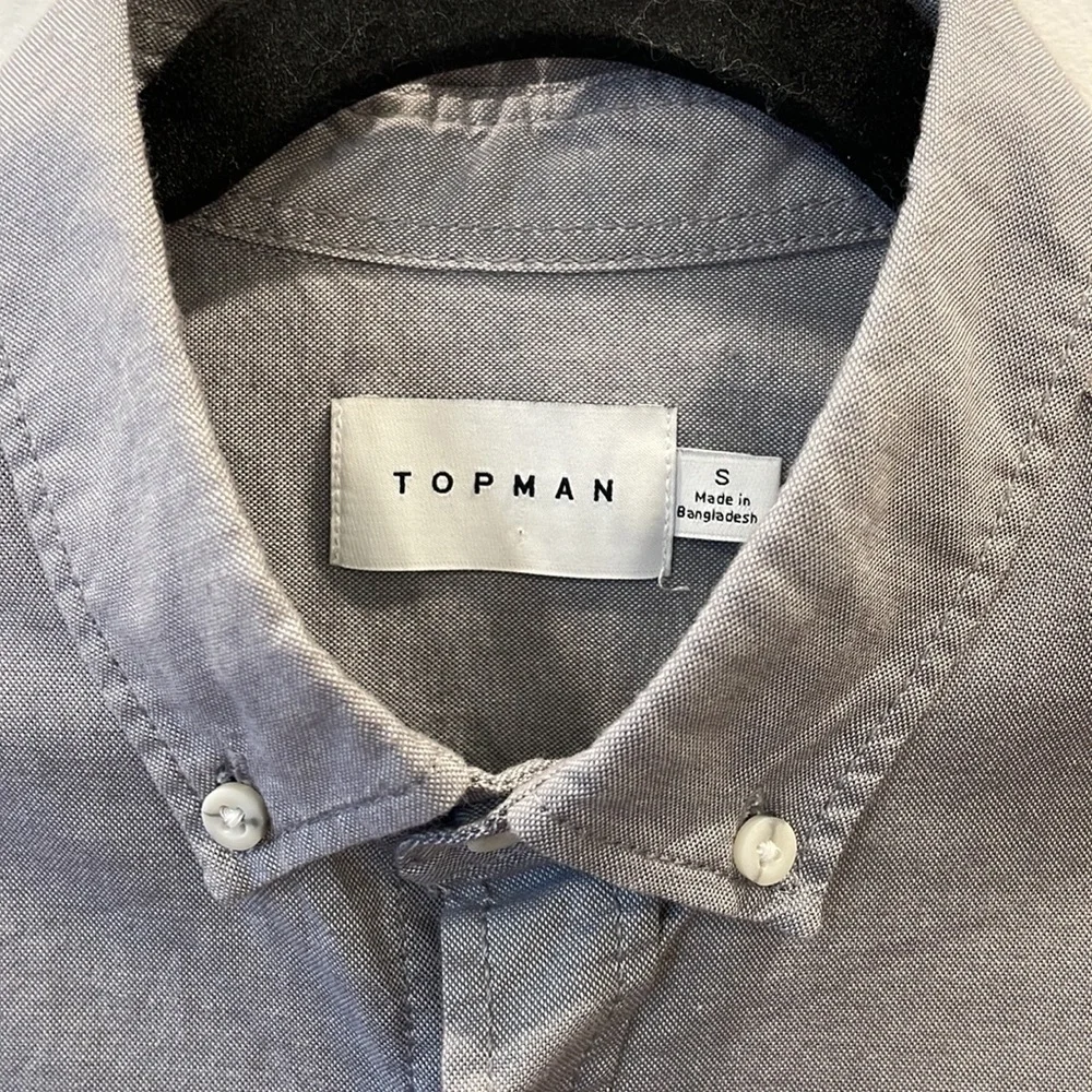 Topman Men’s Collared Button Down Short Sleeve Shirt S - Picture 4 of 8